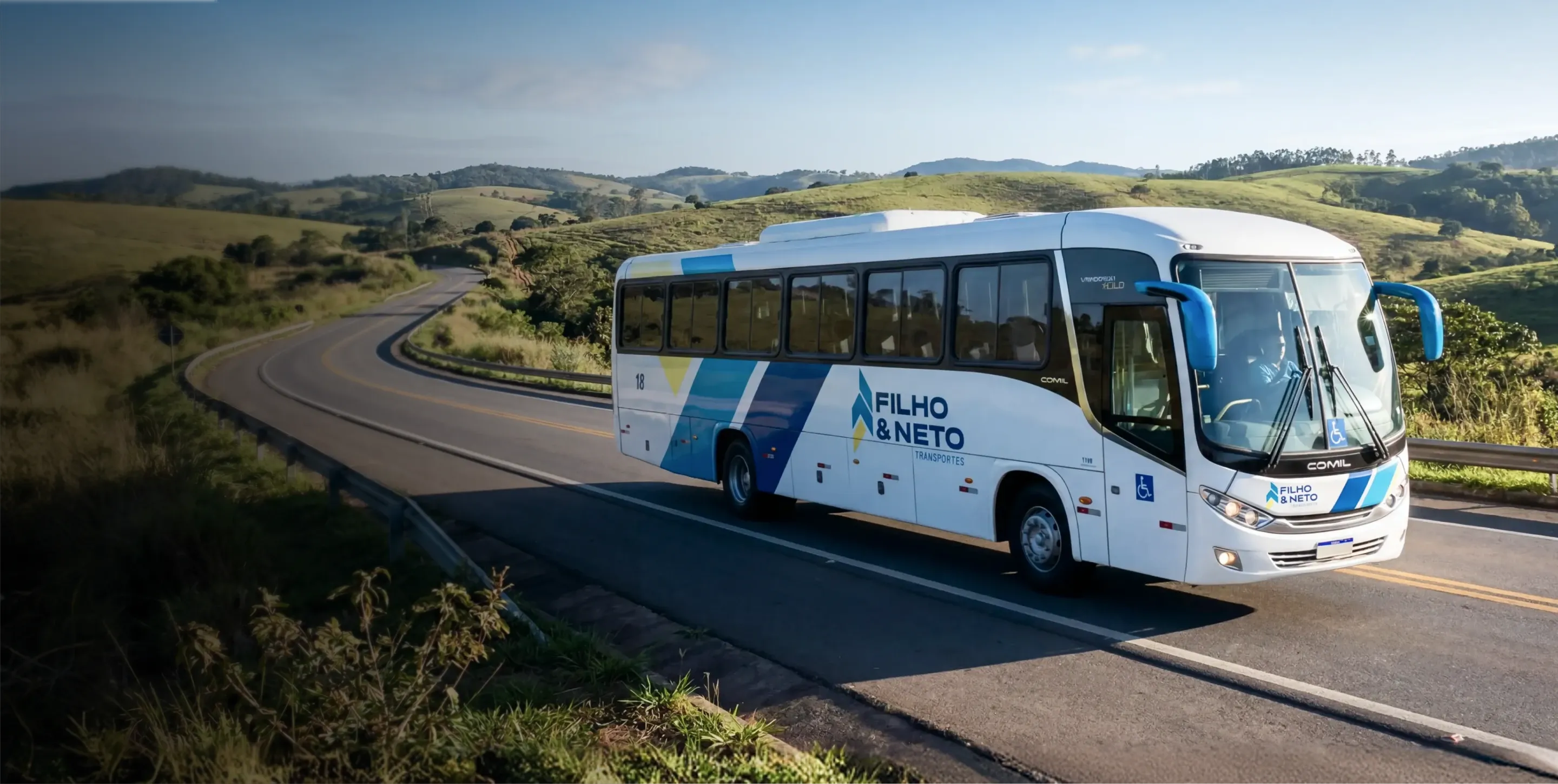 Imagem de capa, ônibus Filho e Neto Transportes