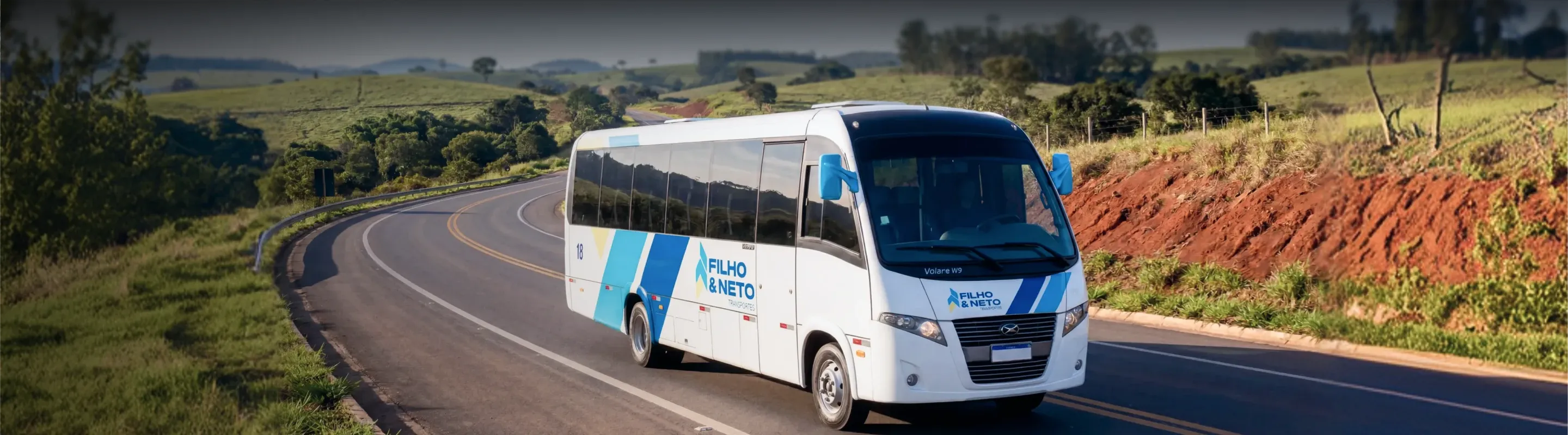 Imagem de capa, micro ônibus Filho e Neto Transportes